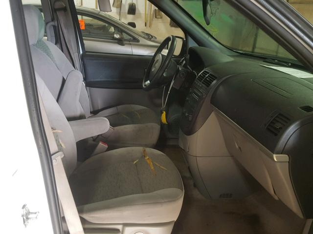 1GNDV23199D125160 - 2009 CHEVROLET UPLANDER L Ağ foto 5