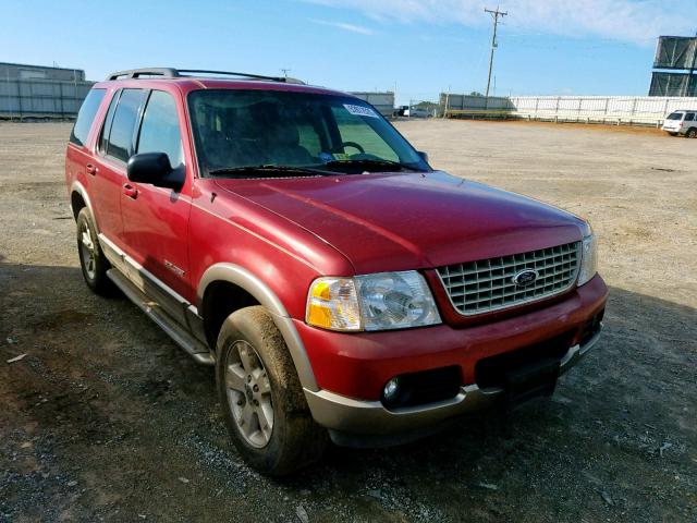 1FMDU74K44UA50730 - 2004 FORD EXPLORER E MAROON photo 1