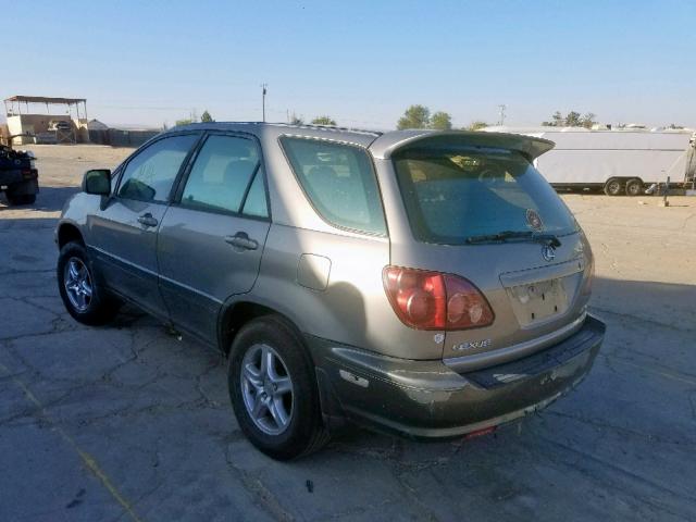 JT6HF10U5Y0109969 - 2000 LEXUS RX 300 GRAY photo 3