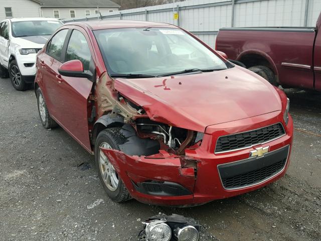 1G1JA5SH0C4120517 - 2012 CHEVROLET SONIC LS 红色 照片 1
