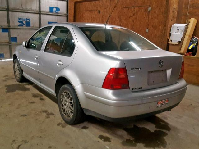 3VWRC29M7XM083916 - 1999 VOLKSWAGEN JETTA GL SILVER photo 3