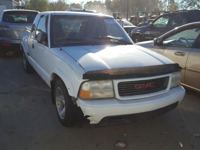 1GTCS195618178462 - 2001 GMC SONOMA WHITE photo 1