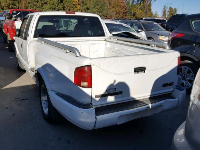 1GTCS195618178462 - 2001 GMC SONOMA WHITE photo 3