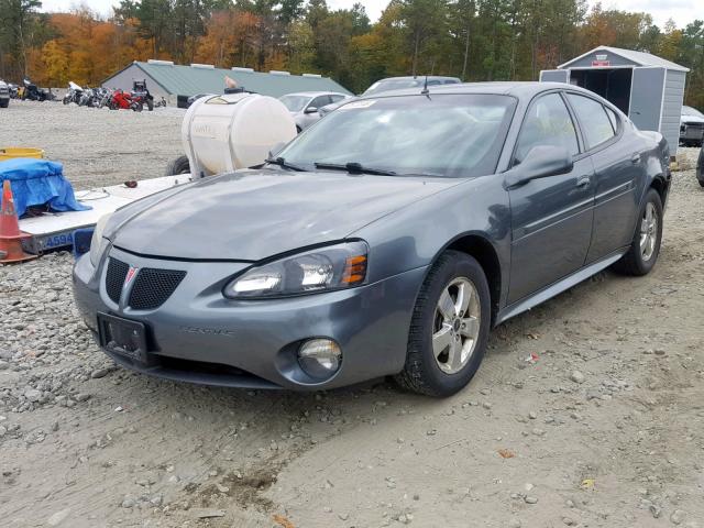 2G2WP522551135637 - 2005 PONTIAC GRAND PRIX GRAY photo 2
