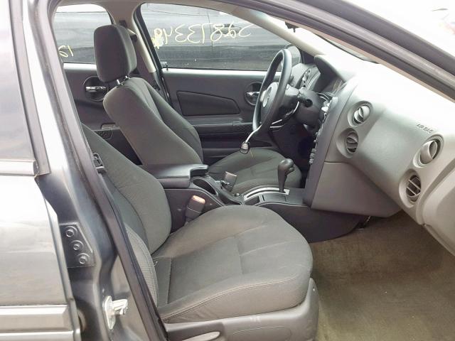 2G2WP522551135637 - 2005 PONTIAC GRAND PRIX GRAY photo 5