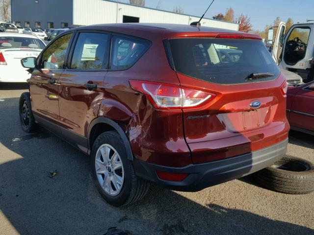 1FMCU0F75EUA45890 - 2014 FORD ESCAPE S MAROON photo 3