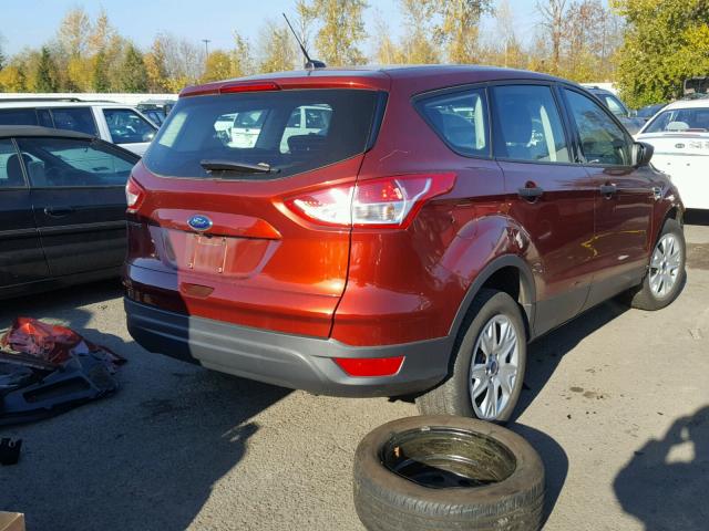 1FMCU0F75EUA45890 - 2014 FORD ESCAPE S MAROON photo 4