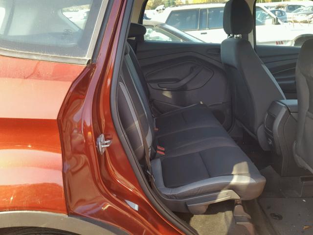 1FMCU0F75EUA45890 - 2014 FORD ESCAPE S MAROON photo 6