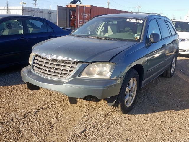 2A4GM48436R673794 - 2006 CHRYSLER PACIFICA TEAL photo 2