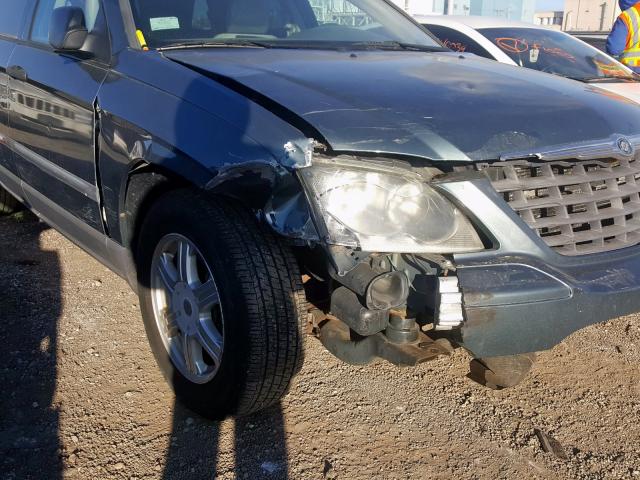 2A4GM48436R673794 - 2006 CHRYSLER PACIFICA TEAL photo 9