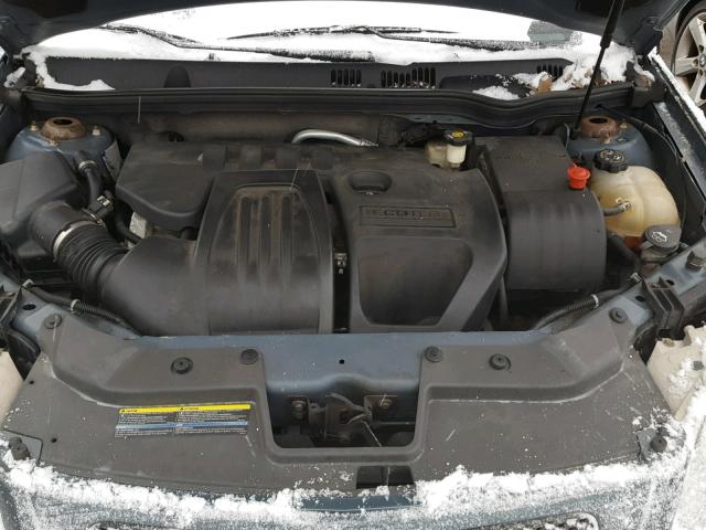 1G2AL15F777324938 - 2007 PONTIAC G5 BLUE photo 7