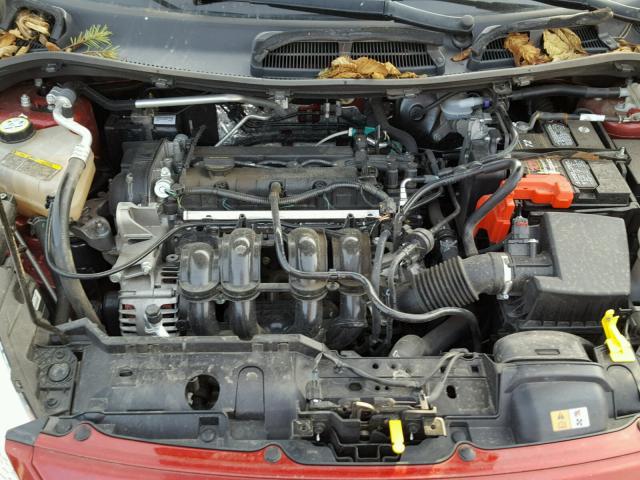 3FADP4FJ7DM142830 - 2013 FORD FIESTA TIT RED photo 7