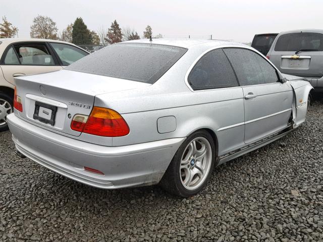 WBABM5347YJN92492 - 2000 BMW 328 CI SILVER photo 4