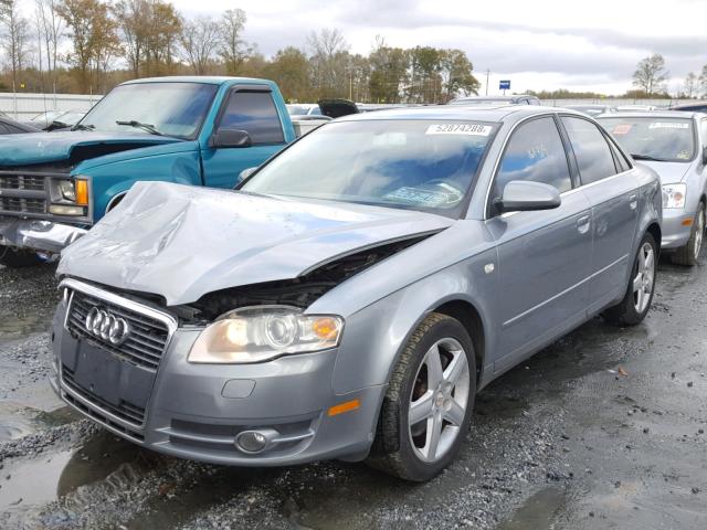 WAUDG68E85A503130 - 2005 AUDI A4 3.2 QUA GRAY photo 2