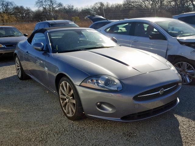 SAJWA44B375B11332 - 2007 JAGUAR XK SILVER photo 1