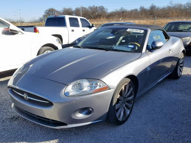 SAJWA44B375B11332 - 2007 JAGUAR XK SILVER photo 2