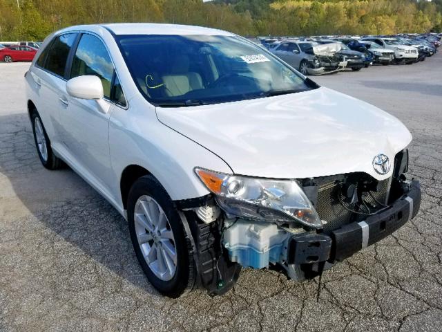 4T3ZE11AX9U002692 - 2009 TOYOTA VENZA WHITE photo 1