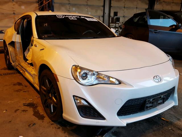 JF1ZNAA11G8704411 - 2016 TOYOTA SCION FR-S WHITE photo 1