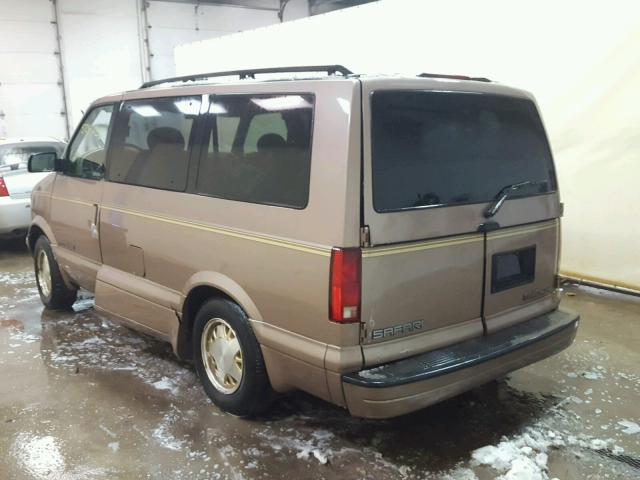 1GKEL19W7VB526152 - 1997 GMC SAFARI XT BROWN photo 3