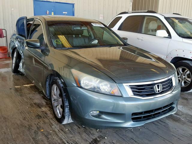 5KBCP3F86AB006185 - 2010 HONDA ACCORD EXL GREEN photo 1