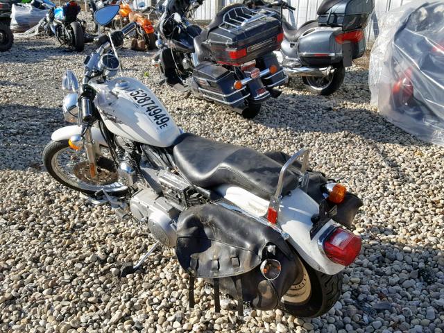 1HD4CJM151K126750 - 2001 HARLEY-DAVIDSON XL883 C WHITE photo 3