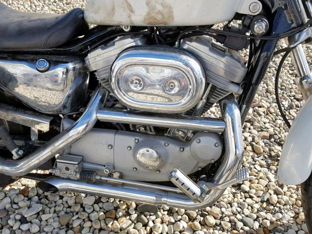 1HD4CJM151K126750 - 2001 HARLEY-DAVIDSON XL883 C WHITE photo 7