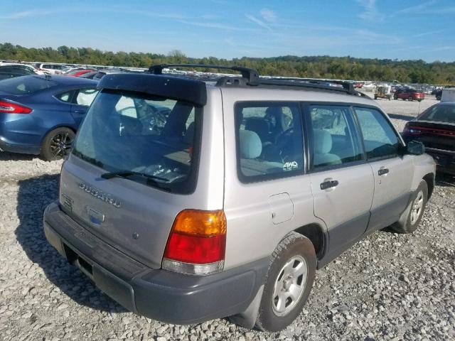 JF1SF6357XH702013 - 1999 SUBARU FORESTER L SILVER photo 4