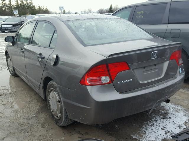 2HGFA16468H113869 - 2008 HONDA CIVIC DX-G BROWN photo 3