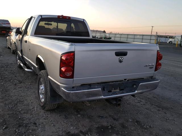 3D7MX38C47G763311 - 2007 DODGE RAM 3500 S SILVER photo 3