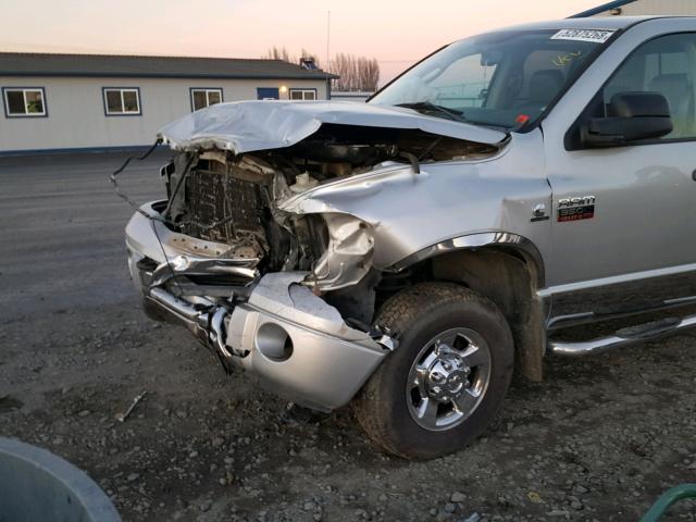 3D7MX38C47G763311 - 2007 DODGE RAM 3500 S SILVER photo 9