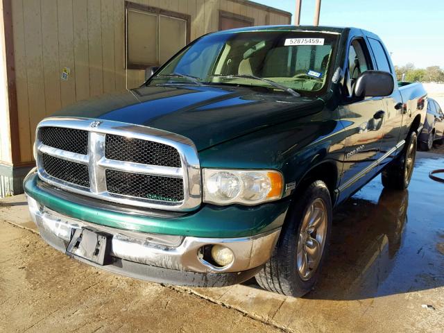 1D7HA18D33S217439 - 2003 DODGE RAM 1500 S GREEN photo 2