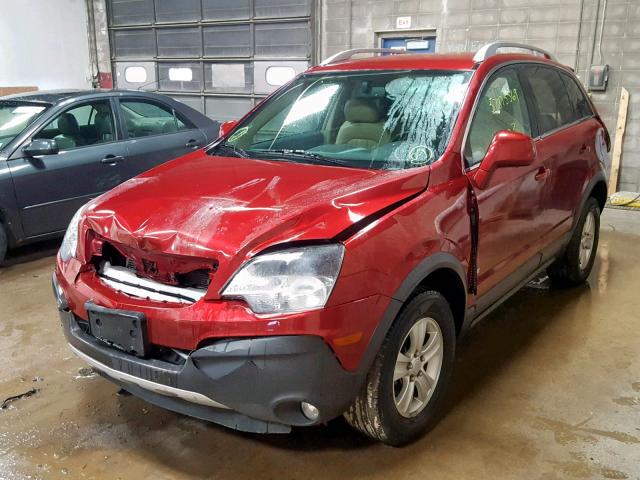 3GSCL33P78S530585 - 2008 SATURN VUE XE RED photo 2