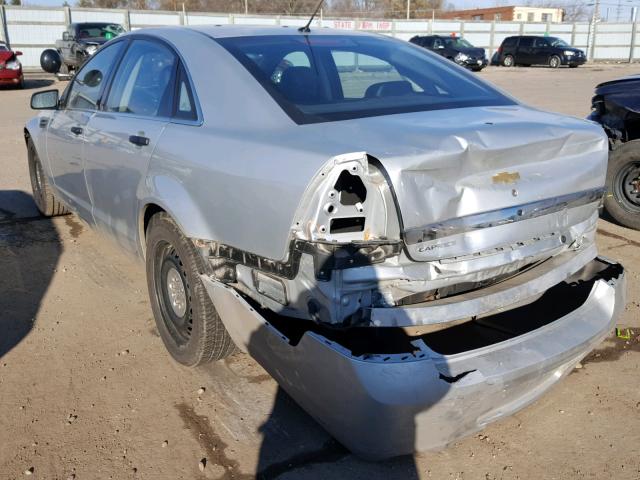 6G3NS5U23HL309323 - 2017 CHEVROLET CAPRICE PO SILVER photo 3