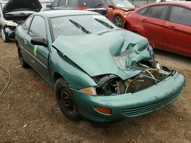 1G1JC1240X7177112 - 1999 CHEVROLET CAVALIER B GREEN photo 1