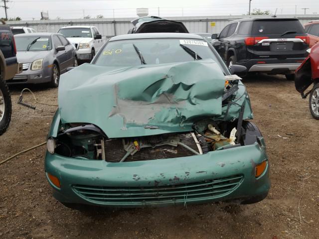 1G1JC1240X7177112 - 1999 CHEVROLET CAVALIER B GREEN photo 7