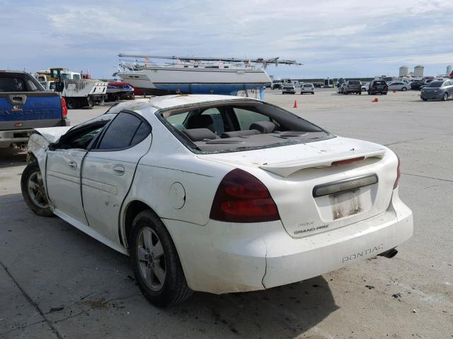 2G2WP522851336111 - 2005 PONTIAC GRAND PRIX WHITE photo 3