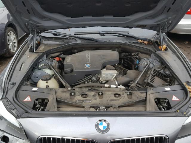 WBAXH5C53CC595163 - 2012 BMW 528 XI GRAY photo 7