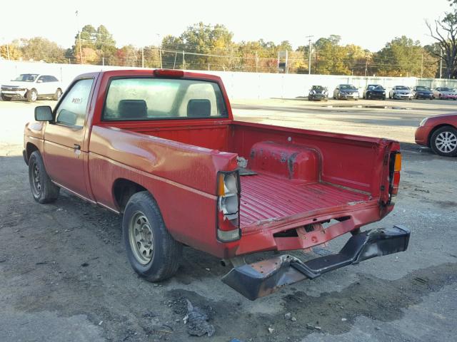 1N6SD11S5RC353569 - 1994 NISSAN TRUCK BASE RED photo 3