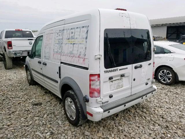 NM0LS7DN5DT164013 - 2013 FORD TRANSIT CO WHITE photo 3