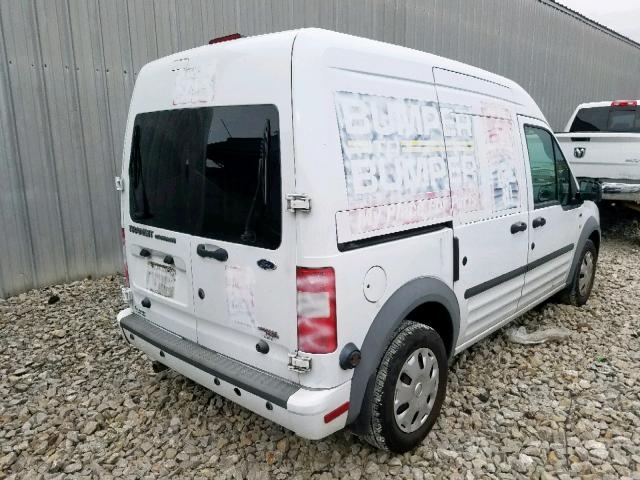 NM0LS7DN5DT164013 - 2013 FORD TRANSIT CO WHITE photo 4