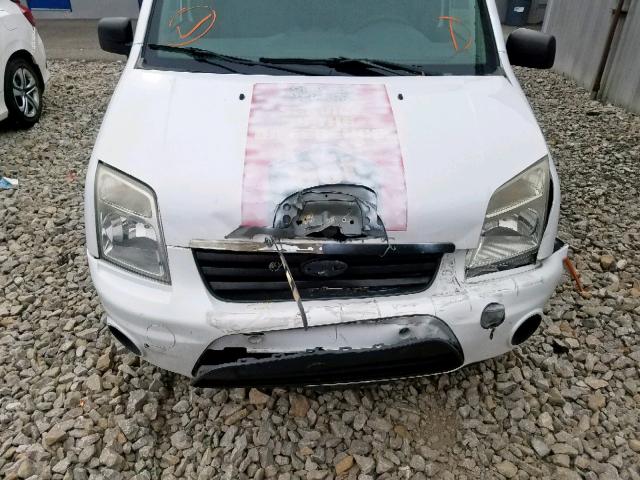 NM0LS7DN5DT164013 - 2013 FORD TRANSIT CO WHITE photo 9