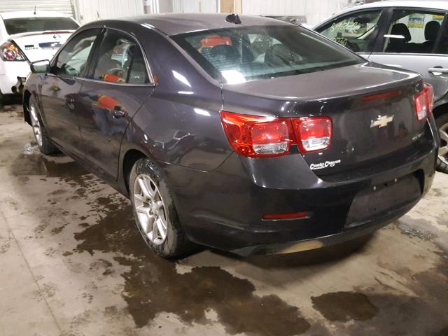 1G11C5SA5DF218686 - 2013 CHEVROLET MALIBU 1LT ნაცრისფერი ფოტო 3