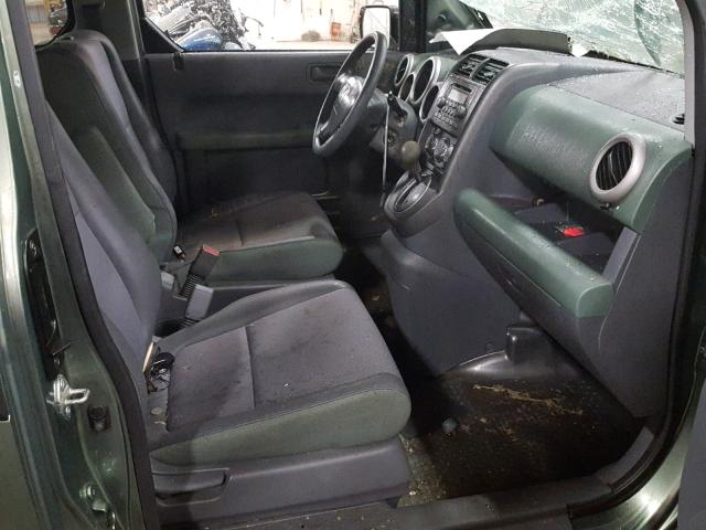 5J6YH28594L031785 - 2004 HONDA ELEMENT EX GREEN photo 5