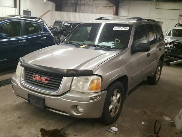 1GKDT13S022100848 - 2002 GMC ENVOY SILVER photo 2