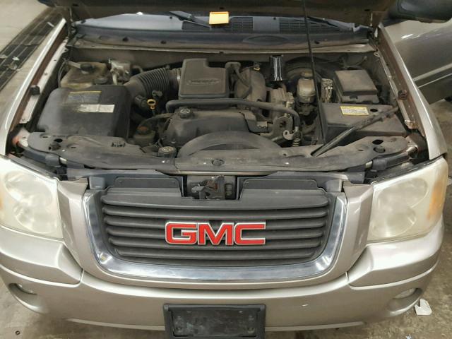 1GKDT13S022100848 - 2002 GMC ENVOY SILVER photo 7