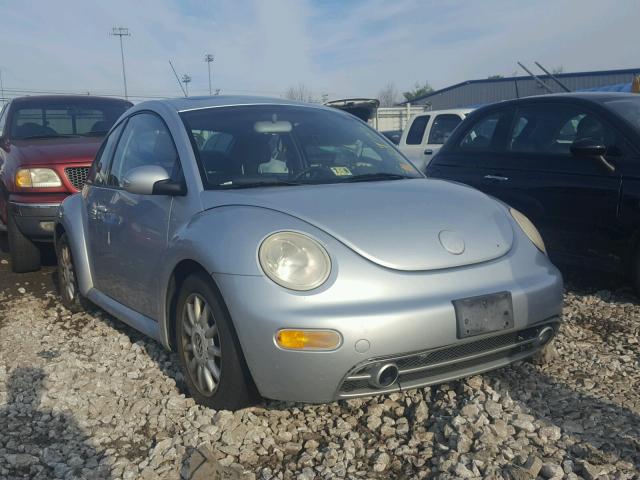 3VWCK31C04M403865 - 2004 VOLKSWAGEN NEW BEETLE SILVER photo 1