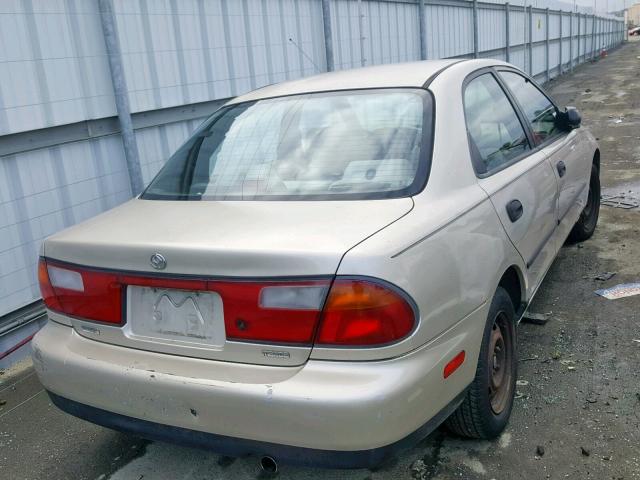 JM1BC1410V0131705 - 1997 MAZDA PROTEGE DX TAN photo 4