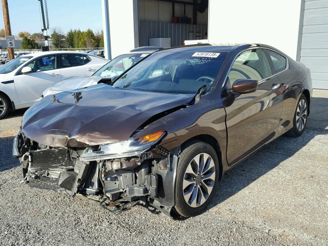 1HGCT1B35DA001471 - 2013 HONDA ACCORD LX- BROWN photo 2