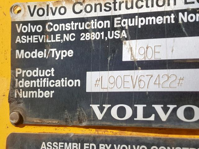 L90EV67422 - 2006 VOLVO VOLVO YELLOW photo 10