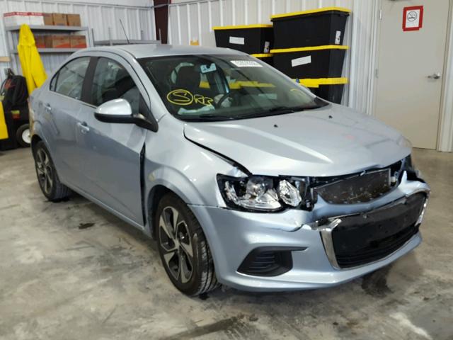 1G1JF5SB3H4120516 - 2017 CHEVROLET SONIC PREM BLUE photo 1